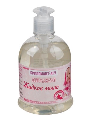 Жидкое мыло детское Бриллиант-Агу, 500 мл. флакон дозатор в Москве