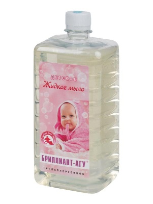 Жидкое мыло детское Бриллиант-Агу, 1 л. флакон в Москве