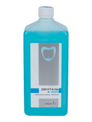 Денталь Б300 дезинфицирующее средство, 1 л. 