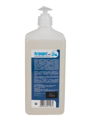 Астрадез гель кожный антисептик, 1 л. флакон дозатор 