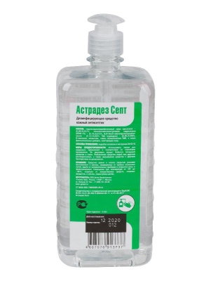 Астрадез Септ кожный антисептик, 1 л. флакон дозатор 