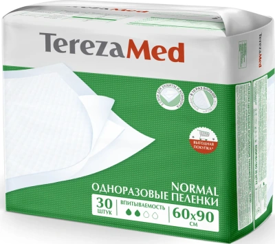 TEREZAMED Пеленки одноразовые Normal 60x90 30 шт в Москве