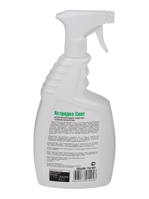 Астрадез Септ бесспиртовой кожный антисептик 750мл спрей 