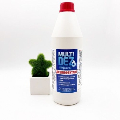 Мультидез дезинфицирующее средство концентрат 1л 
