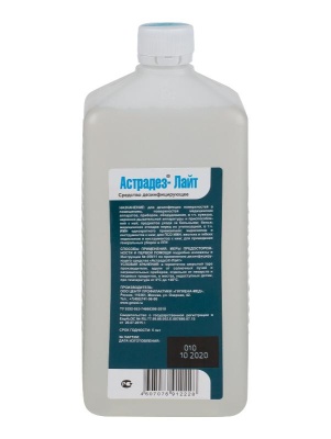 Астрадез Лайт дезинфицирующее средство концентрат, 1 л. 
