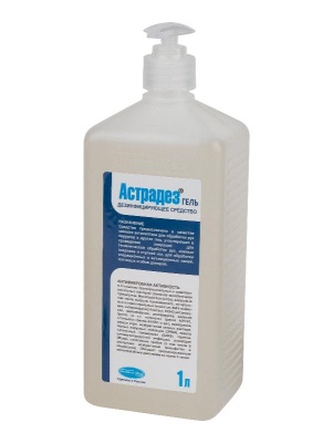 Астрадез гель кожный антисептик, 1 л. флакон дозатор 
