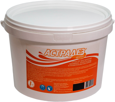 Астрадез Дехлор средство для снижения концентрации остаточного хлора в воде, 5 кг.