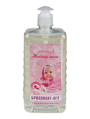 Жидкое мыло детское Бриллиант-Агу, 1 л. флакон дозатор в Москве